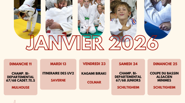 ACTUALITES JANVIER 2026