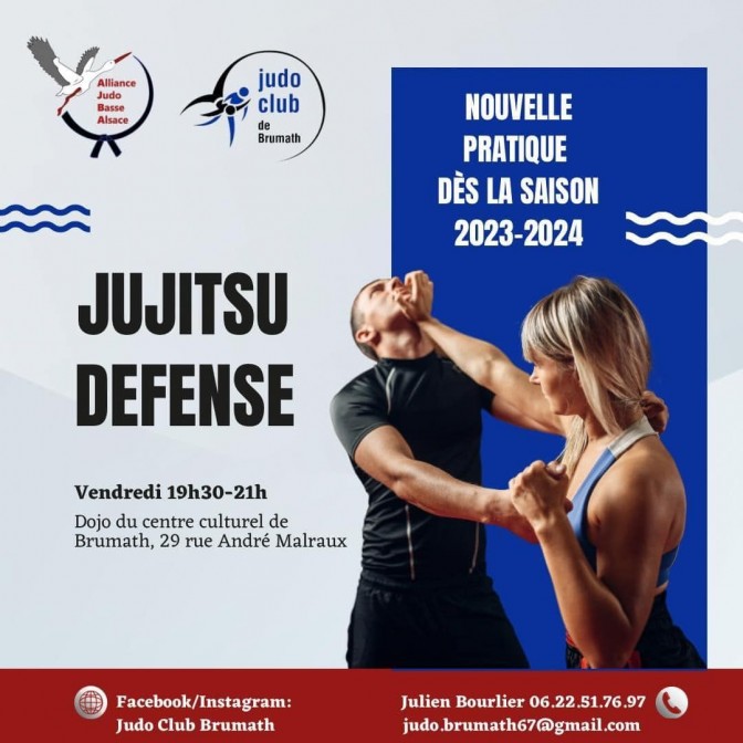 Image de l'actu 'Nouvelle offre de pratique au Judo Club Brumath, Jujitsu Défense'