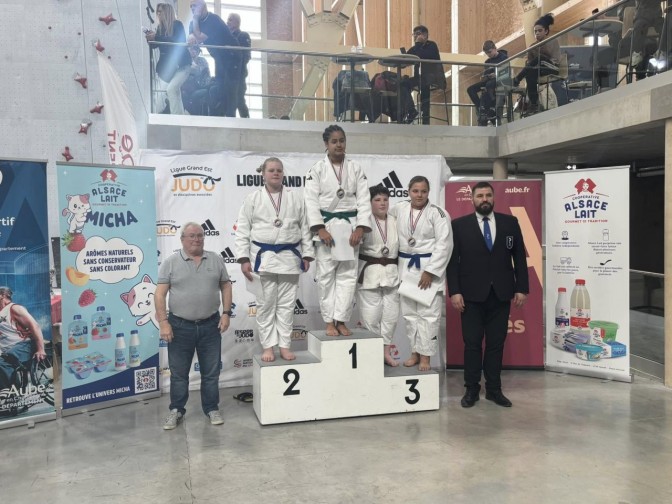 Image de l'actu 'Championnat de la Ligue Grand Est de Judo Minimes , une journée en argent'