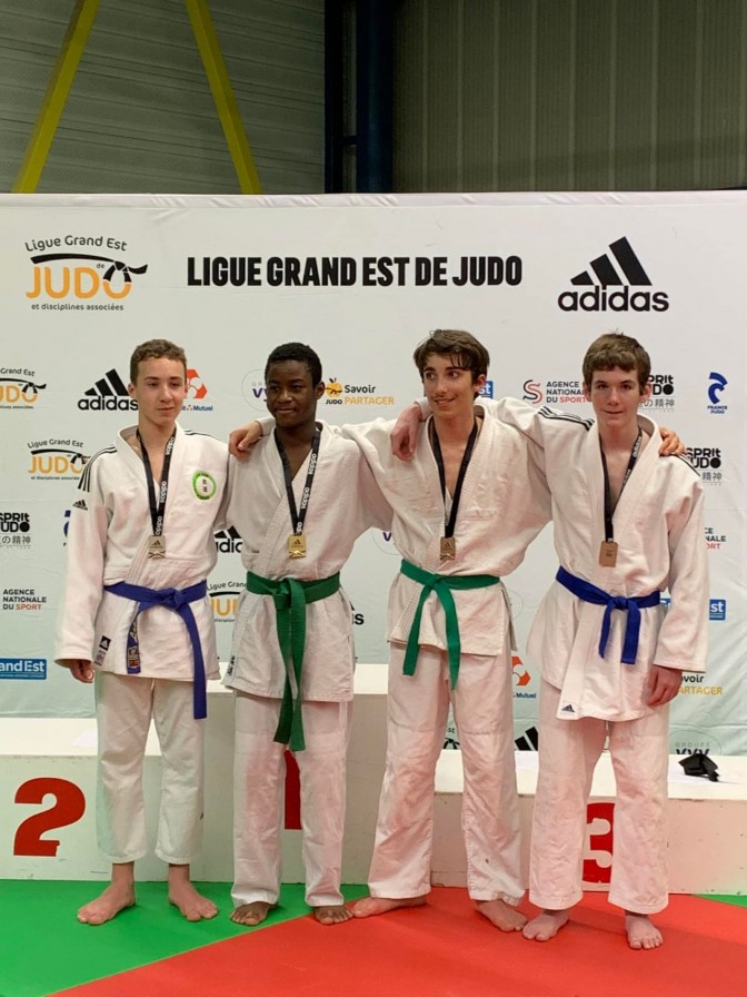 Image de l'actu 'Lucas Basso De March 3ème au championnat Grand Est minimes et qualifié aux France minimes'