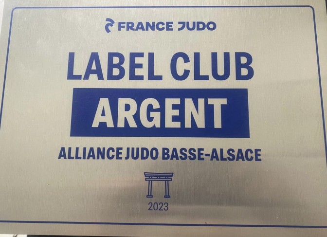 Image de l'actu 'Label ARGENT pour l'Alliance Judo Basse-Alsace'