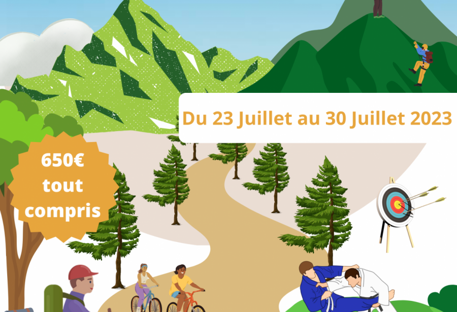 Colo judo AJBA Val d'Isère 2023, 23 au 30 juillet 2023