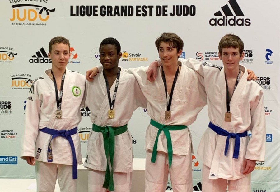 Lucas Basso De March 3ème au championnat Grand Est minimes et qualifié aux France minimes